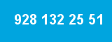 928 132 25 51